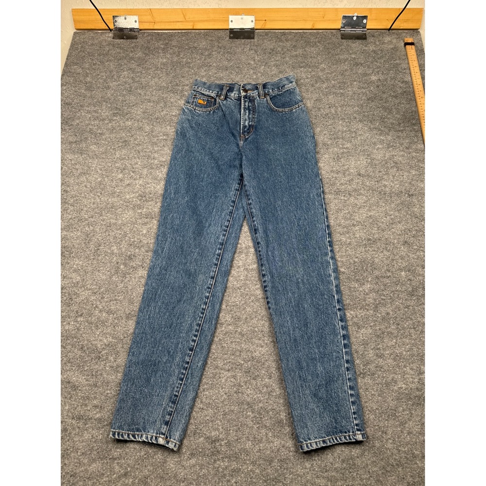 Baleno‎ Straight Leg Jeans Womens 27 Blue Excellent Vintage High Waisted Cotton